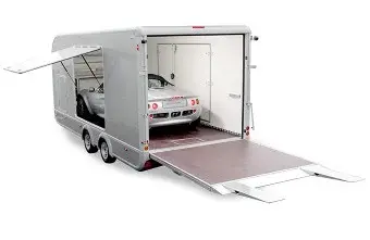 Transporta enclosed vehicle trailer