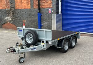 IFOR WILLIAMS 8FT FLAT BED TRAILER