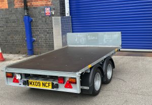 IFOR WILLIAMS 8FT FLAT BED TRAILER image 3