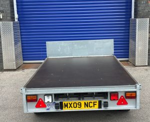 IFOR WILLIAMS 8FT FLAT BED TRAILER image 4