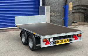 IFOR WILLIAMS 8FT FLAT BED TRAILER image 5