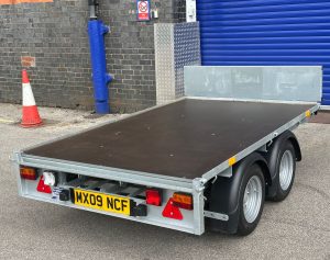 IFOR WILLIAMS 8FT FLAT BED TRAILER image 10
