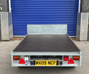 IFOR WILLIAMS 8FT FLAT BED TRAILER image 9