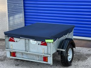 GALVANISED SINGLE AXLES 4' x 3' CAMPING/UTILITY TRAILER WITH COVER image 4