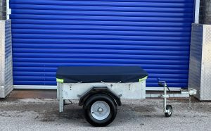 GALVANISED SINGLE AXLES 4' x 3' CAMPING/UTILITY TRAILER WITH COVER image 6