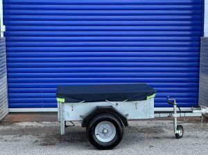 GALVANISED SINGLE AXLES 4' x 3' CAMPING/UTILITY TRAILER WITH COVER image 7