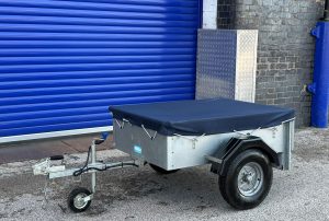 GALVANISED SINGLE AXLES 4' x 3' CAMPING/UTILITY TRAILER WITH COVER image 8