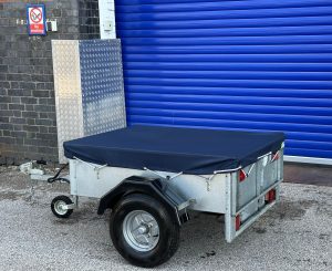 GALVANISED SINGLE AXLES 4' x 3' CAMPING/UTILITY TRAILER WITH COVER image 10