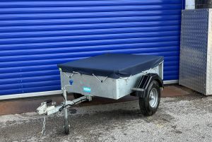 GALVANISED SINGLE AXLES 4' x 3' CAMPING/UTILITY TRAILER WITH COVER image 12