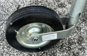 GALVANISED SINGLE AXLES 4' x 3' CAMPING/UTILITY TRAILER WITH COVER image 13
